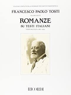Romanze Su Testi Italiani -Iii (1891-1904)