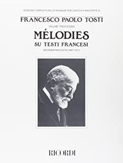 Melodies Su Testi Francesi -Ii (1897-1911)