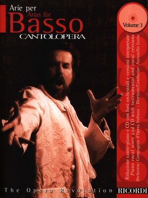 Cantolopera: Arie Per Basso Vol. 3