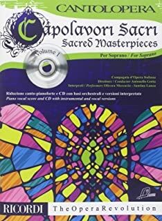 Cantolopera: Sacred Masterpieces - Soprano Vol. 1