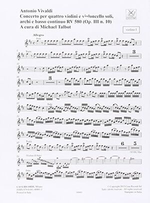 Concerto X, RV 580 (OP. III, N. 10)
