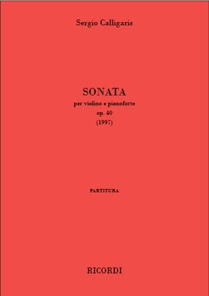 Sonata op. 40