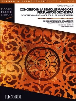Concerto (concierto) in la bem maggiore per flauto e orchestra