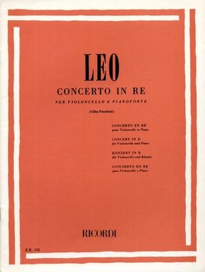 Concerto (concierto) Per Violoncello In Re