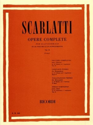 Opere Complete Per Clavicembalo Vol. II