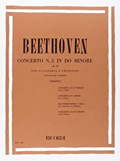 5 Concerti (conciertos) Per Pianoforte : N. 3 In Do Min. Op. 37