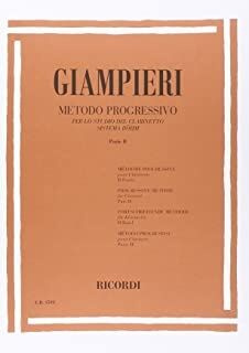 Metodo Progressivo Per Lo Studio Del Clarinetto