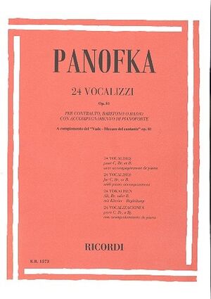 24 Vocalizzi Op. 81