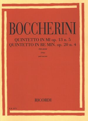Quintetti: N. 1 In Mi Op. 13, N. 5 - N. 2