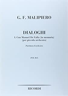 Dialogo N. 1 Con Manuel De Falla (In Memoria)