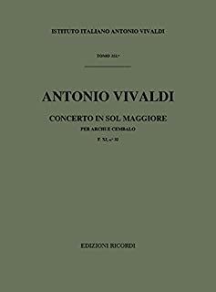 Concerto Per Archi E B.C.: In Sol Rv 145