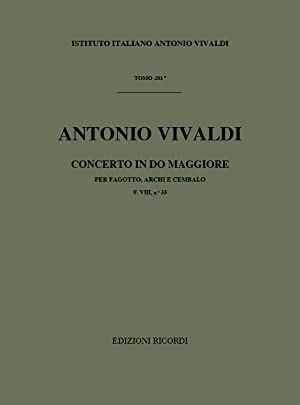 Concerto per Fagotto, Archi e BC in Do Rv 471