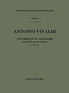 Concerto per Fagotto (concierto fagot) Archi e BC in Sib Rv 503