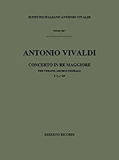 Concerto Per Violino (Concierto Violín), Archi E B.C.: In Re Rv 226