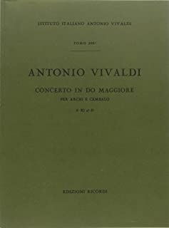 Concerto (concierto) Per Archi E B.C.: In Do Rv 117