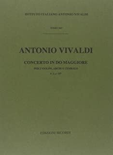 Concerto (concierto) in Do Maggiore (C Major)