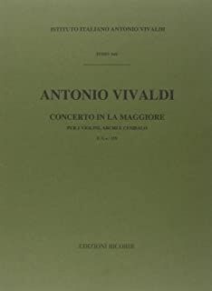 Concerto (concierto) in La Maggiore (A Major)