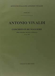 Concerto (concierto) in Re Maggiore (D Major) Rv 213