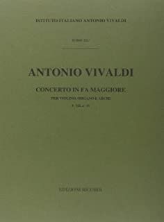Concerto (concierto) in Fa Maggiore (F Major)