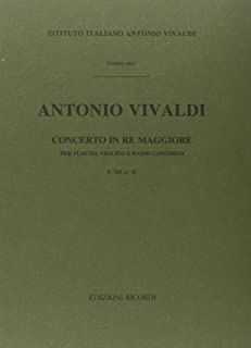 Concerto (concierto) in Re maggiore (D major) RV 84