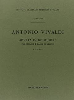 Sonata in Re Min Rv 15 Per Violino (Violín) e BC