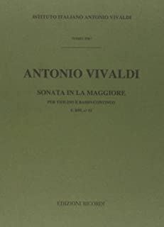 Sonata per Violino e BC in La Rv 29