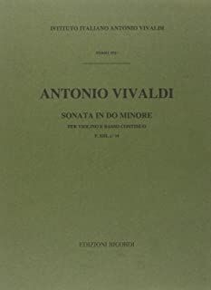 Sonata in Do Min Rv 6 Per Violino e BC
