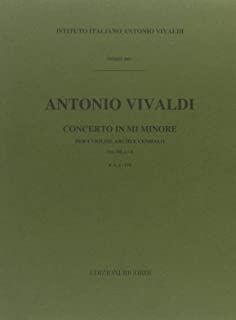 Concerto (concierto) For 4 Violins In Mi Min.