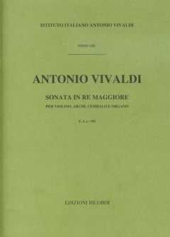 Concerto Per Violino, Archi E BC: In Re Rv 204