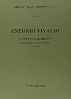 Sonata per 2 violini e BC in Sol Min Rv72