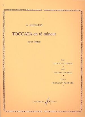Toccata En Re Mineur Opus 108 No1
