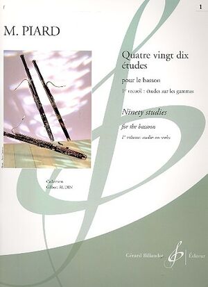 Quatre Vingt Dix Etudes (estudios) Volume 1