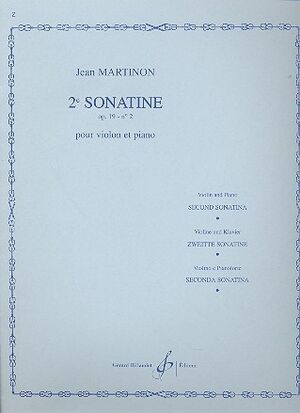 2E Sonatine (sonatina) Opus 19 N.12