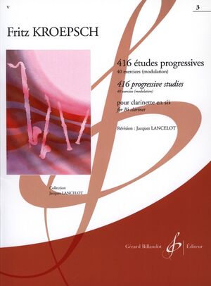 416 Etudes (estudios) Progressives Volume 3