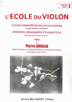 L'Ecole Du Violon (Violín) Volume 3