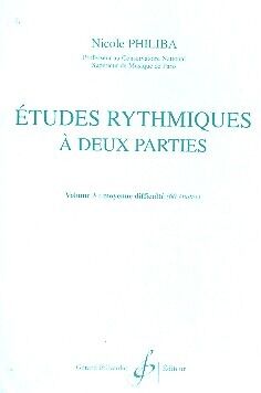60 Etudes (estudios) Rythmiques A 2 Parts Volume 3