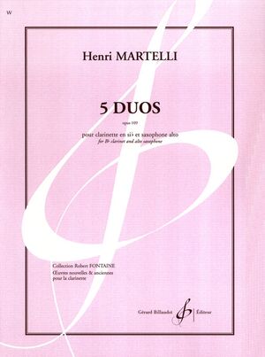 5 Duos Opus 109