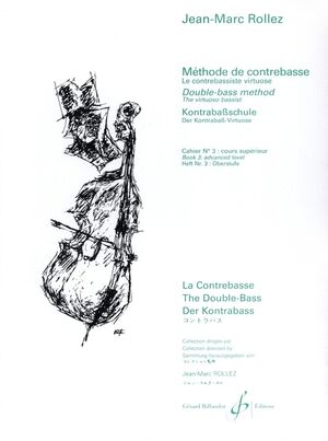 Methode De Contrebasse (Contrabajo) Volume 3