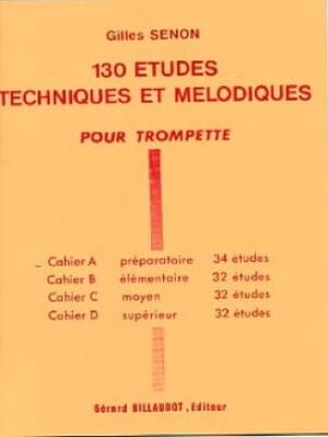 130 Etudes (estudios) Techniques Et Melodiques Volume A