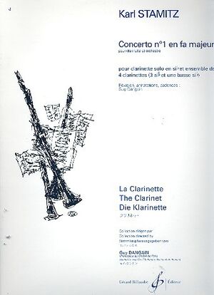 Concerto N1 En Fa Majeur 4 Clarinettes (conciertos clarinetes)