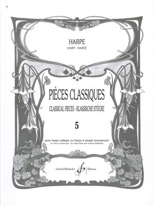 Pieces Classiques Pour Harpe (Arpa) Volume 5