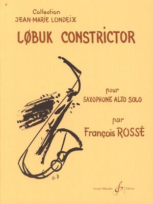 L0Buk Constrictor - Saxophone Alto Seul (Saxo)