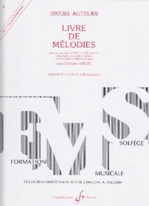Livre De Melodies Volume 3