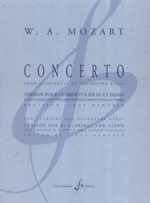 Concerto (concierto) KV622
