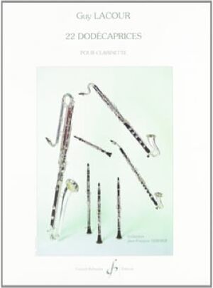 22 Dodecaprices - Clarinette (clarinete)