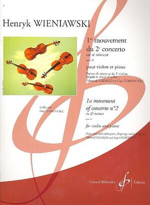 1Er Mouvement Du 2E Concerto (concierto) En Re Mineur Opus 22