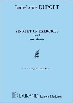 Vingt Et Un (21) Exercices Vol 1 Violoncelle