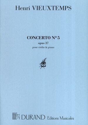 Concerto N 5 Violon (Concierto Violín) - Piano