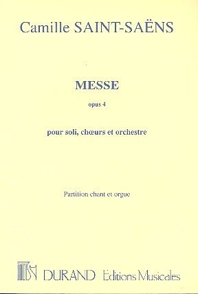 Messe Op 4 Chant-Orgue