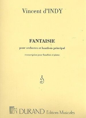Fantaisie, Pour Orchestre Et Hautbois (oboe) Principal,